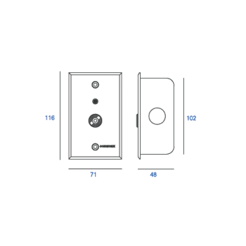 NÚT BÁO HIỆN DIỆN DÀNH CHO Y TÁ PB-500